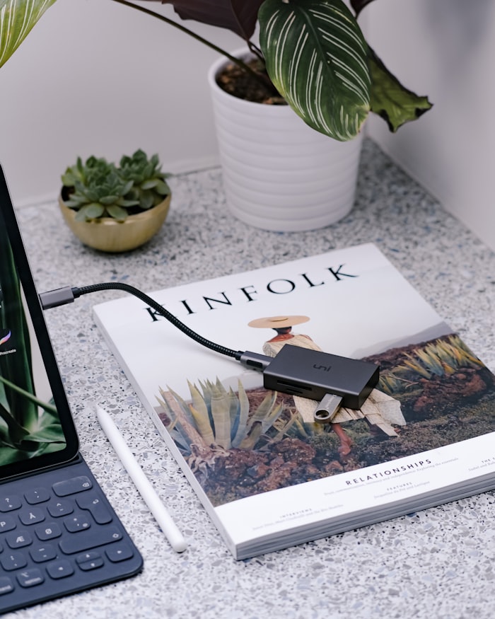 Hub USB-C 6 en 1